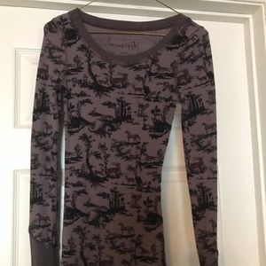 Purple print thermal